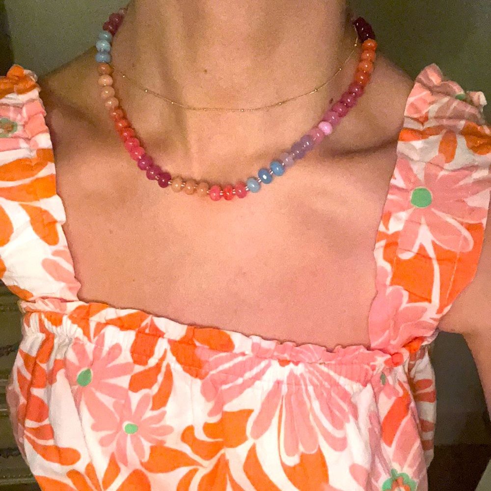 Multicolor Beaded Necklace